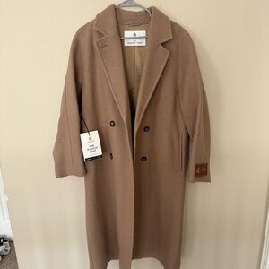 Aritzia Slouch Oversized Wool Coat